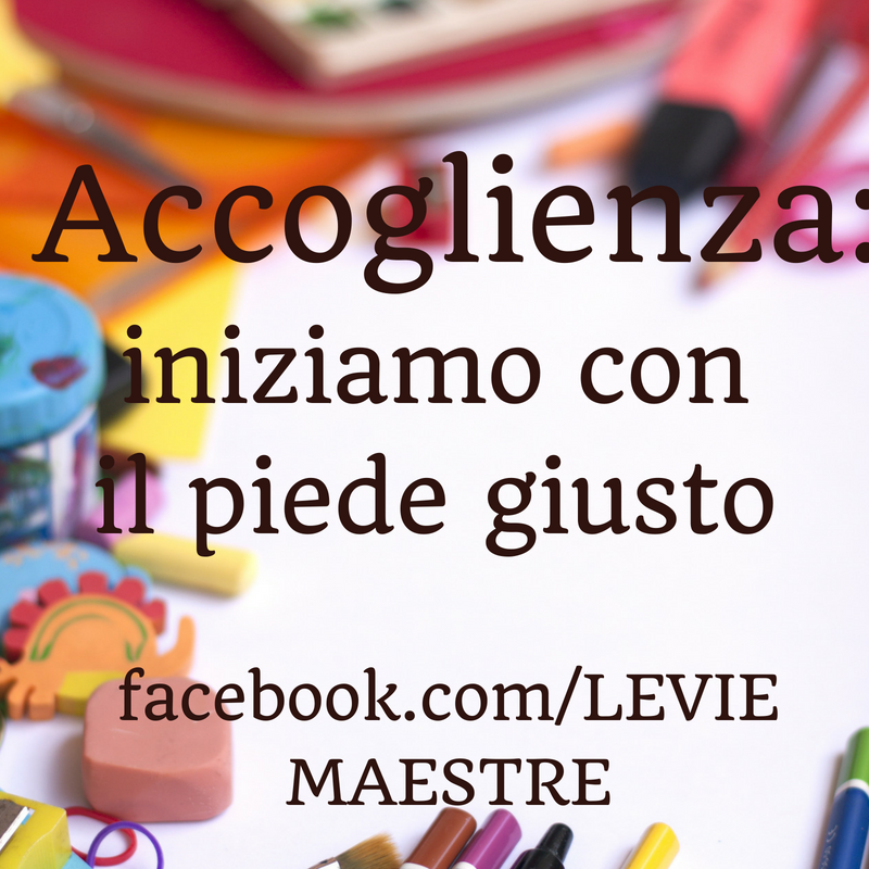Accoglienza: iniziamo con il piede&nbsp;giusto