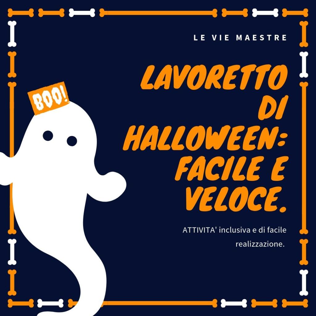 LAVORETTO DI HALLOWEEN: facile e&nbsp;veloce.