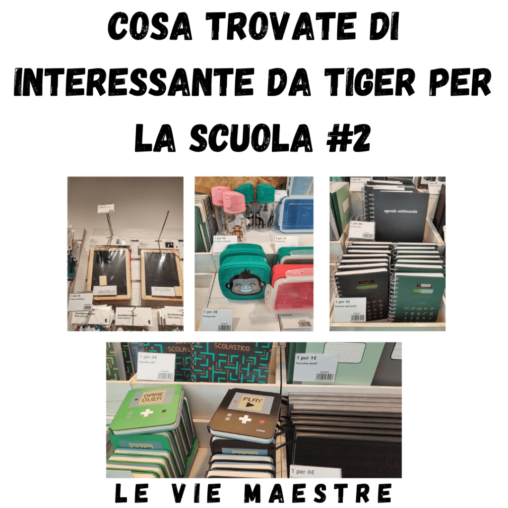 Cosa trovate di interessante per la scuola da Tiger in questo periodo?&nbsp;#2