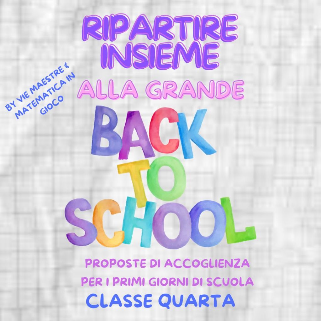 RIPARTIRE INSIEME UNITI: un filo per riunire la&nbsp;quarta!