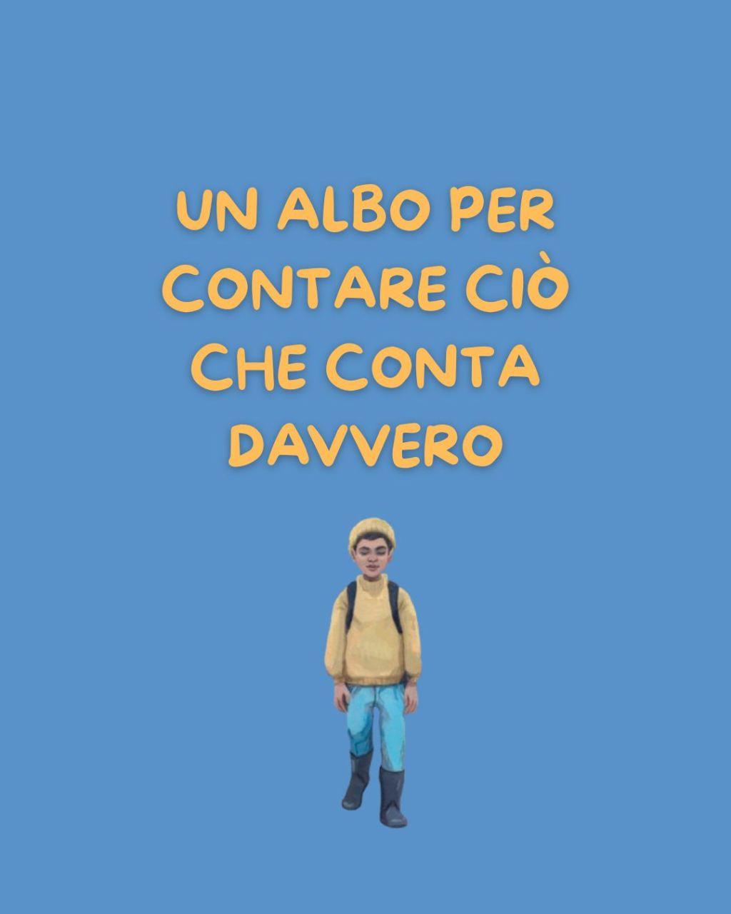 Un albo per contare ciò che conta davvero